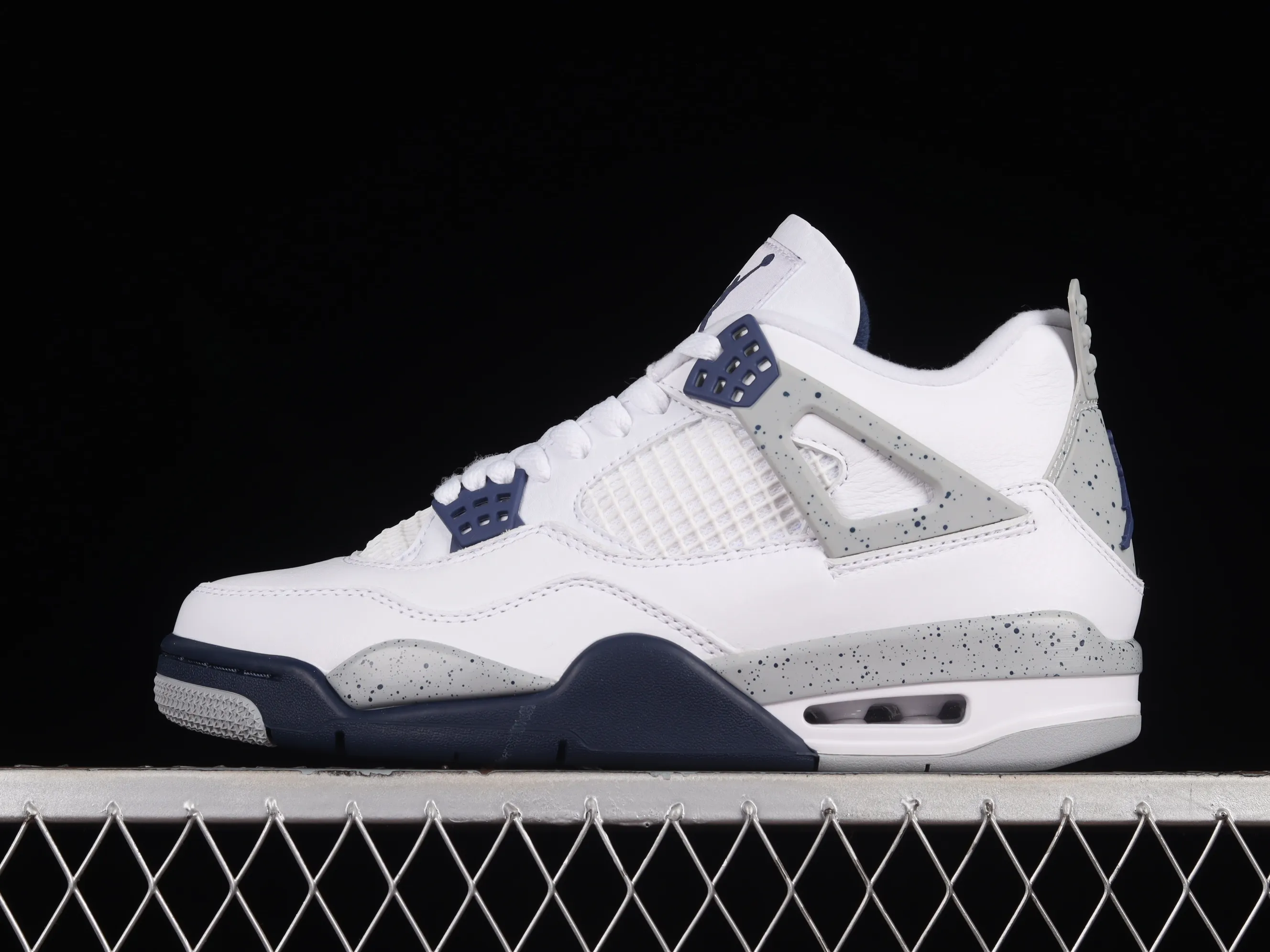 All categories Air Jordan Jordan series basketball shoes Air Jordan 4 OG version Air Jordan 4 Retro "Midnight Navy" AJ4 Joe 4 Midnight Blue Men's cultural basketball shoes DH6927-140